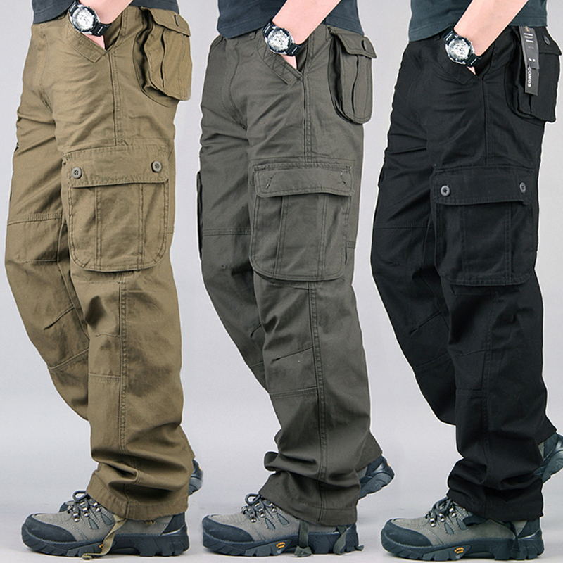 Fishing Pants Waterproof - Tactische Cargobroek Heren Katoenen Overalls Outdoor