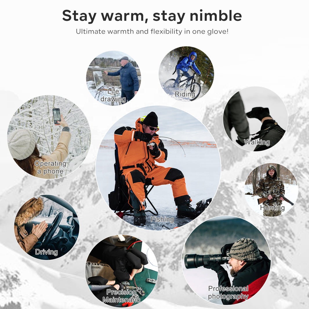 Finger Flip Smart Unisex Multi - Fishing Gloves recensie en prijs