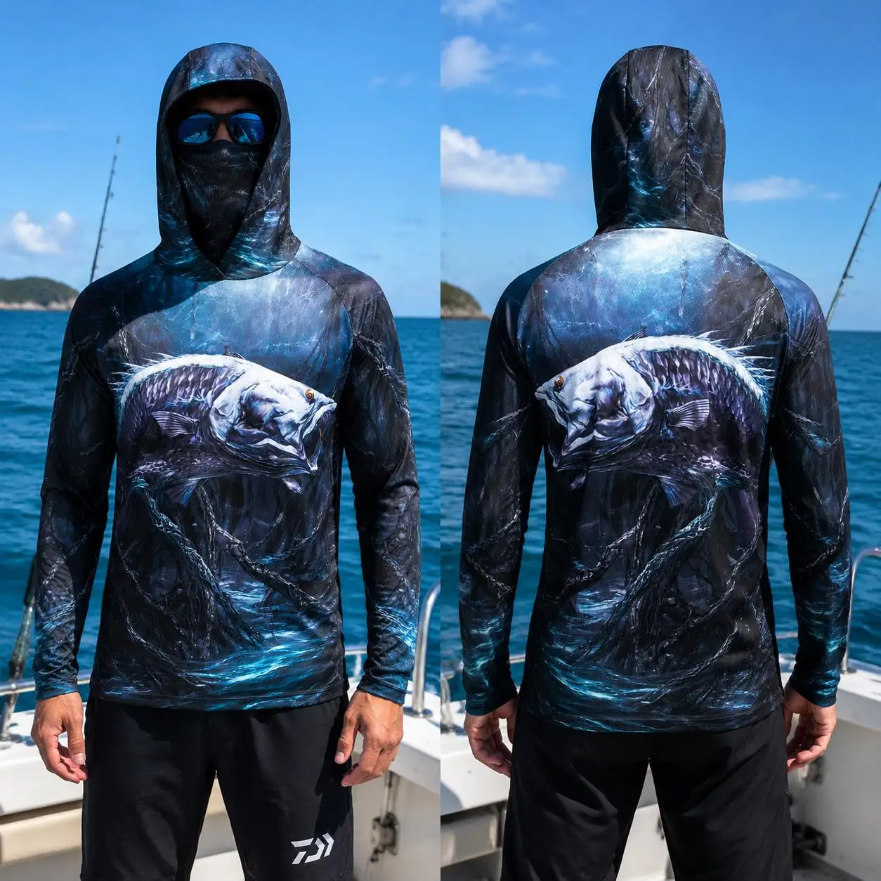 Heren vissershirt met capuchon - Fishing Shirt Uv Protection recensie en prijs