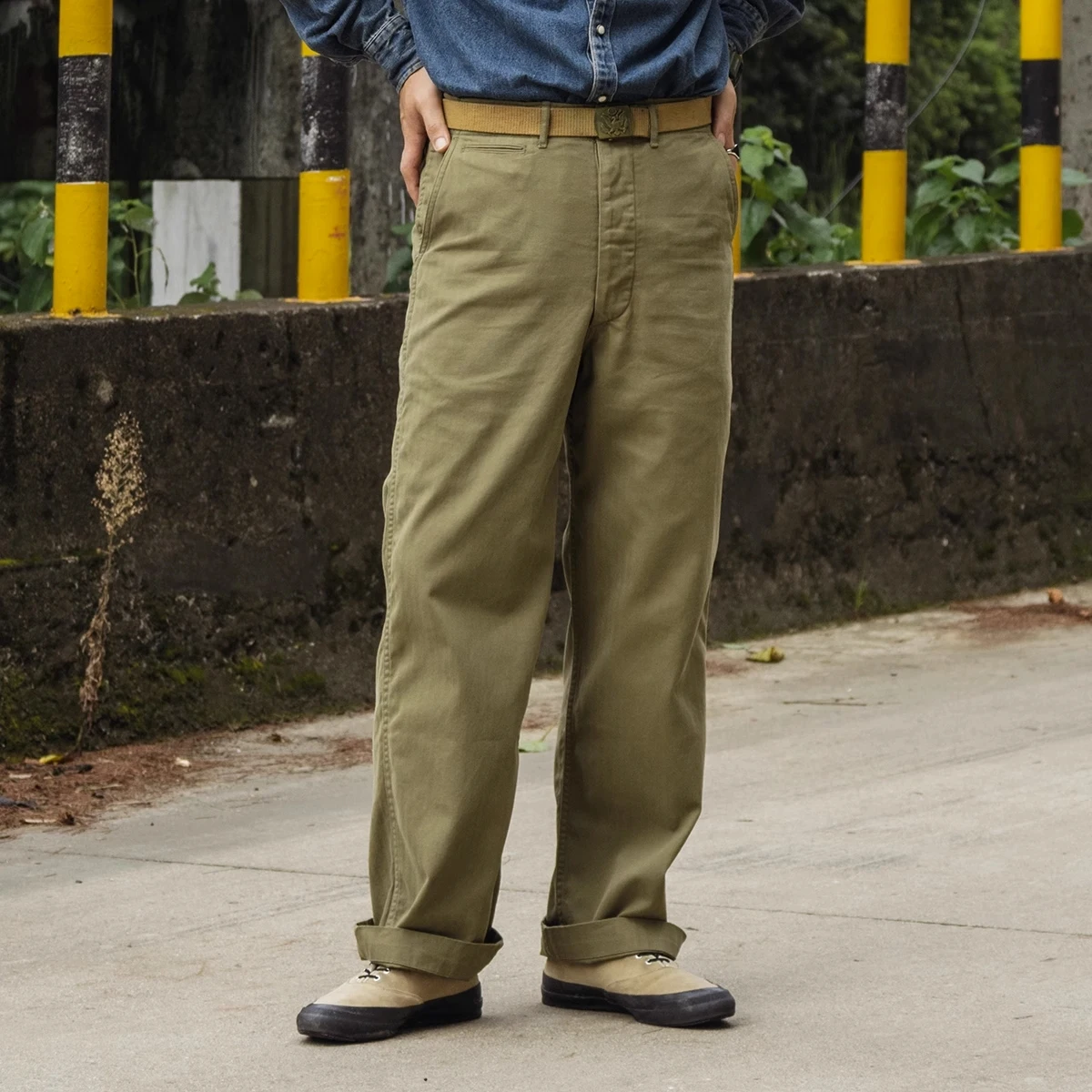 Bronson M-41 Visgraat Twill Ut - Fishing Pants Waterproof recensie en prijs