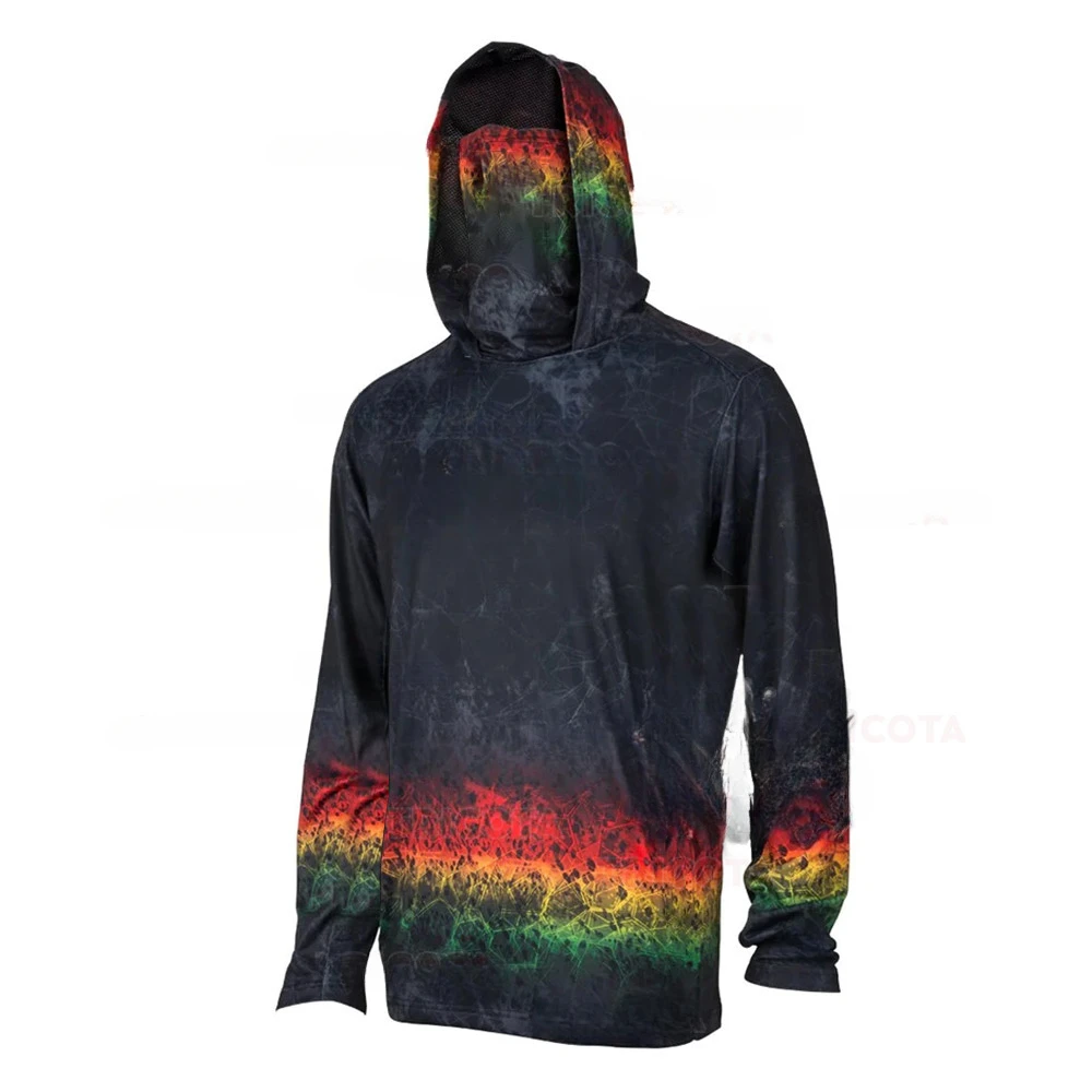 Herenvissershirts met capuchon - Fishing Mask Sun Protection recensie en prijs
